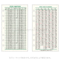 Raymay - Da Vinci 2026 Planner Refill - Bible Size - Rokuyo/Age Chart