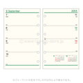 Raymay - 2026 Da Vinci Weekly Planner Refill - Pocket Size - 1 (Double-Sided Weekly)
