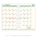 Raymay - 2026 Da Vinci Monthly Planner Refill - Pocket Size - 4 (Block Calendar, Sunday Start)