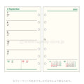 Raymay - 2026 Da Vinci Weekly Planner Refill - Bible Size - 7 (One Week per Side)
