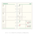 Raymay - 2026 Da Vinci Weekly Planner Refill - Bible Size - 2 (Double-Sided Week)